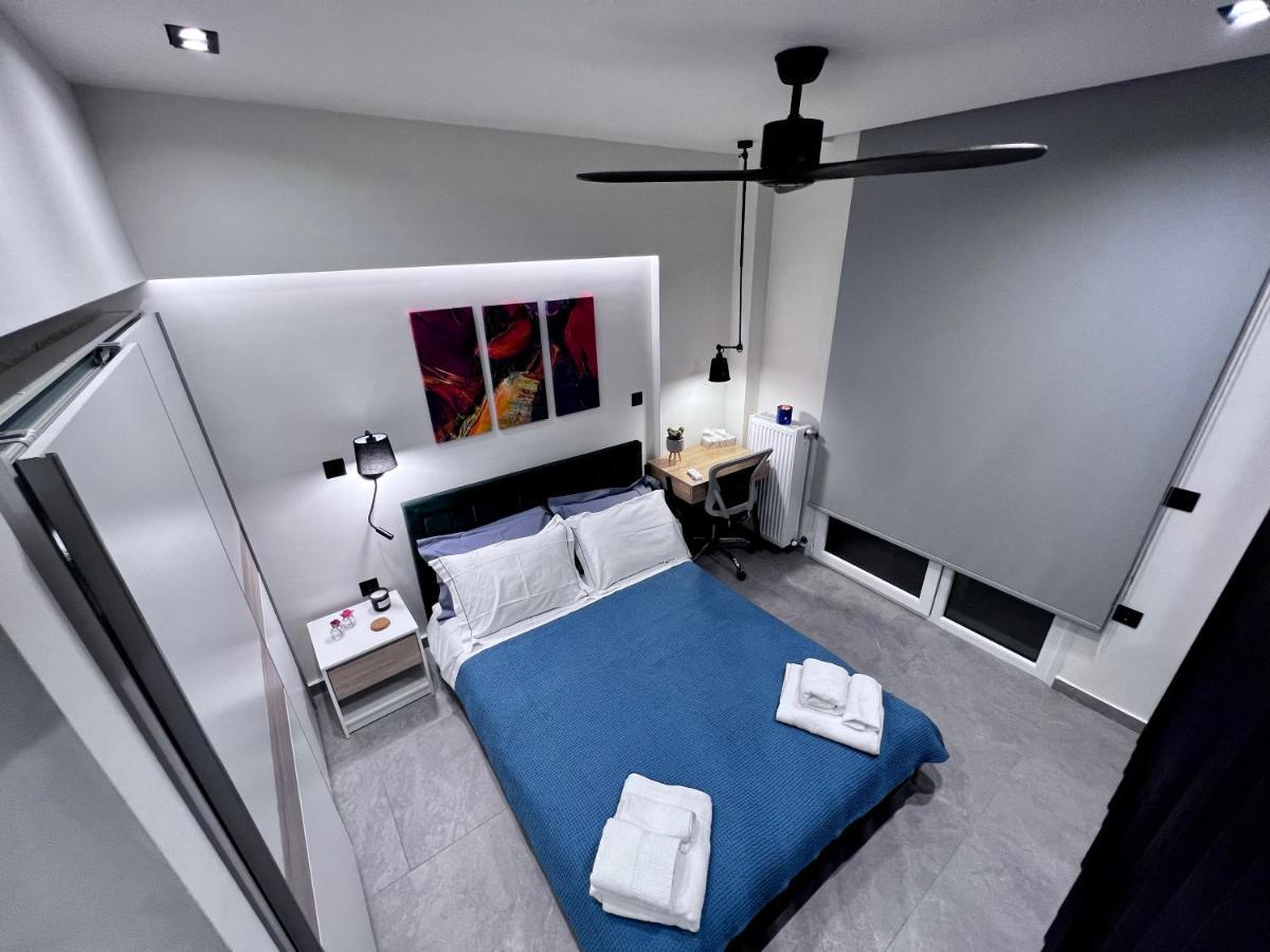 Vyron 2 Lusso Apartment Nea Michaniona Bagian luar foto